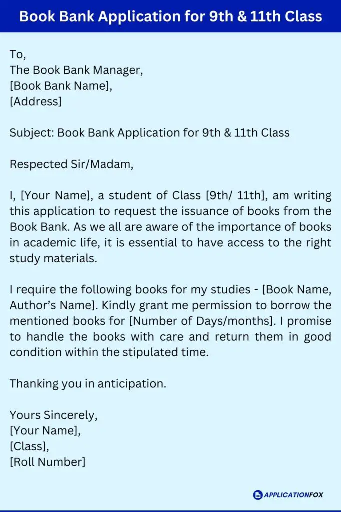 Book Bank Application for 9th & 11th Class