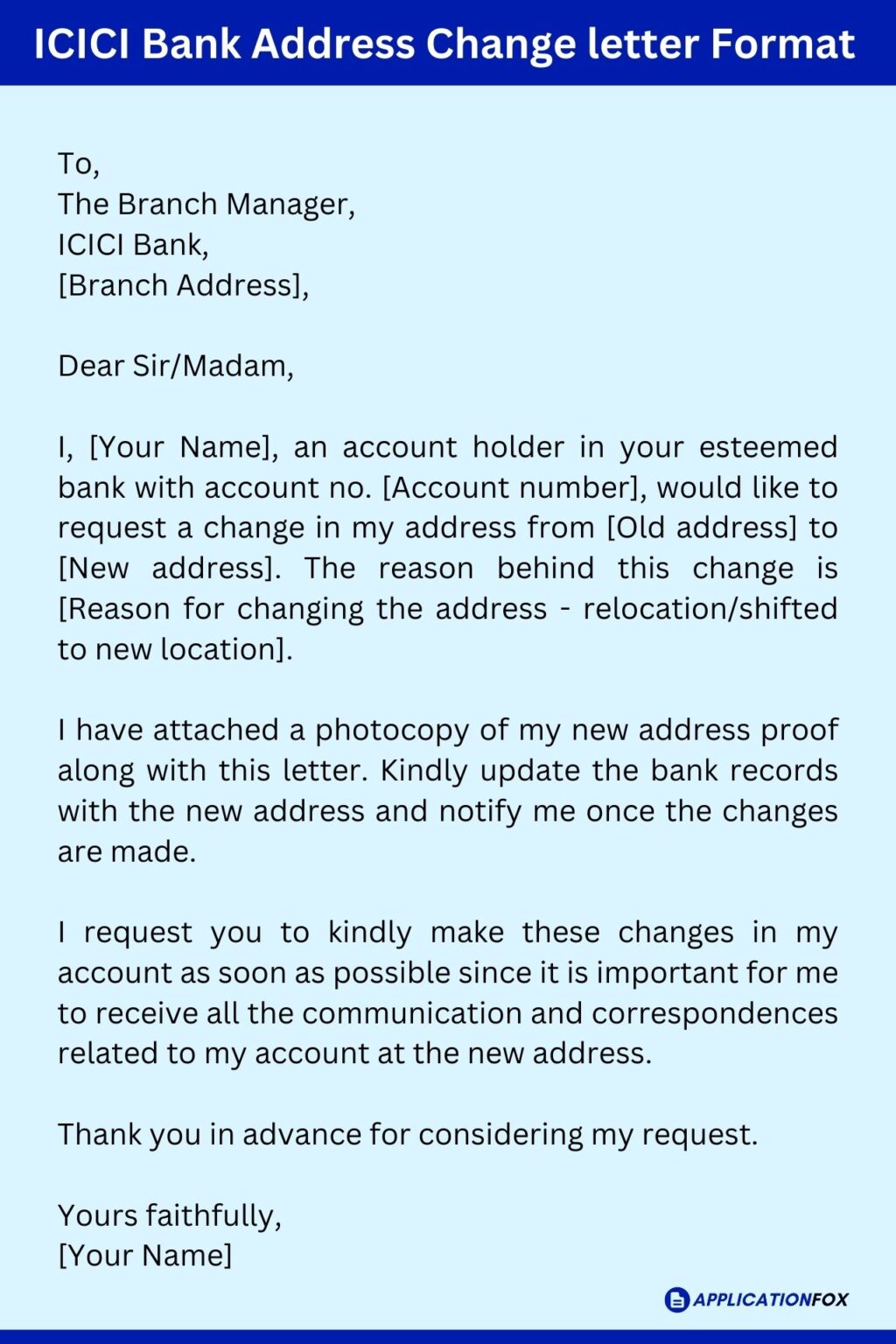 11 Samples Application For Address Change In Bank 11-samples-application-for-address-change-in-bank