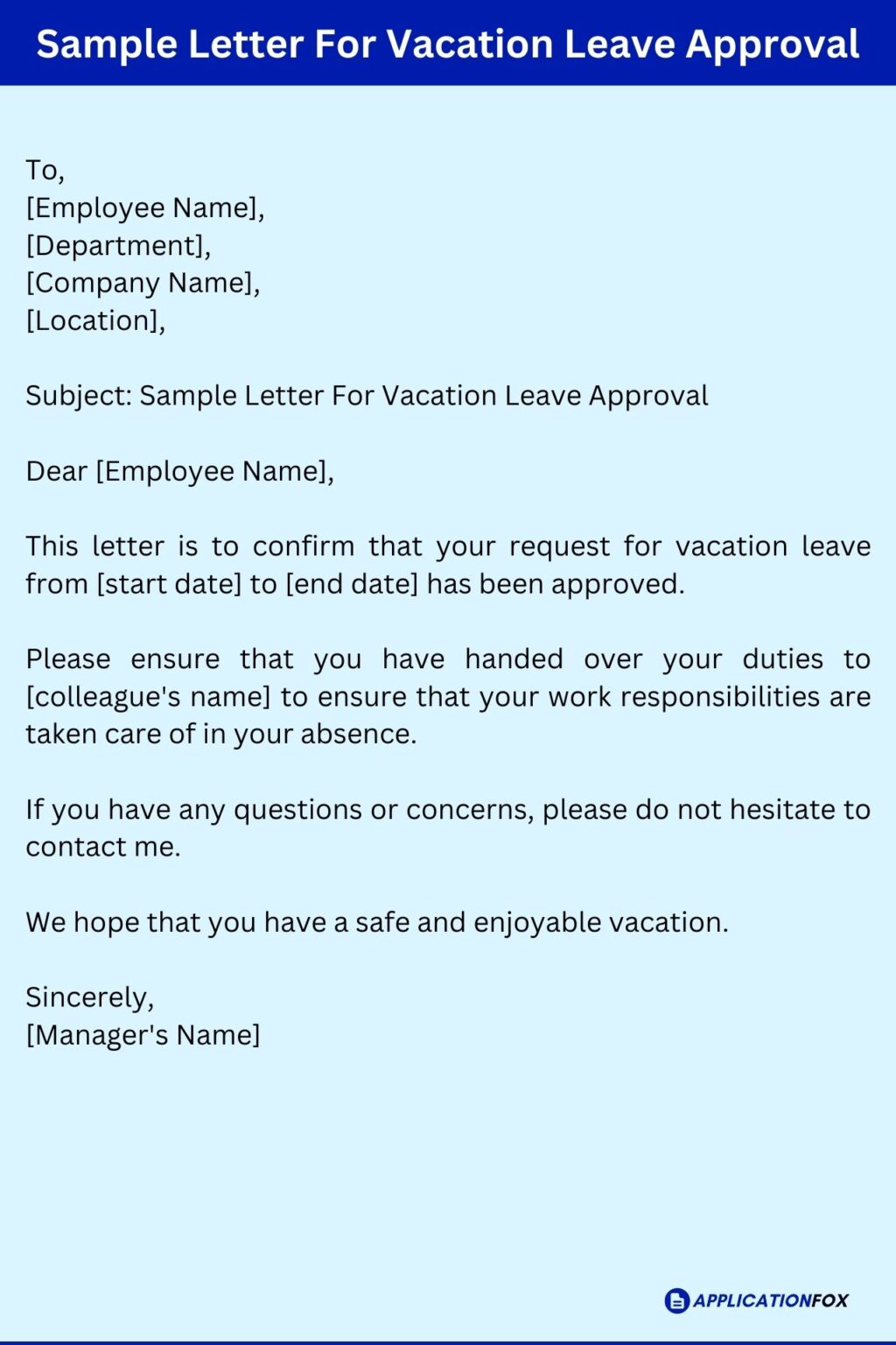 Sample Letter For Vacation Leave Approval 1024x1536 