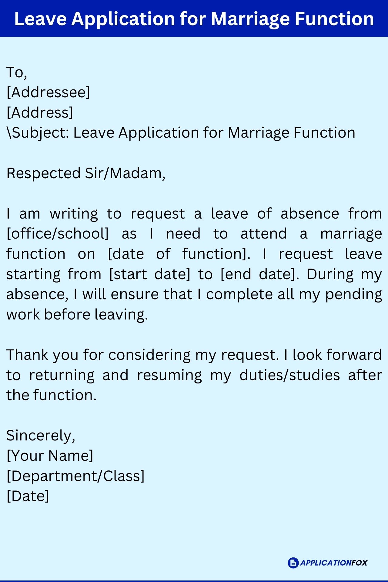 9 Samples Leave Application For Marriage 9-samples-leave-application-for-marriage