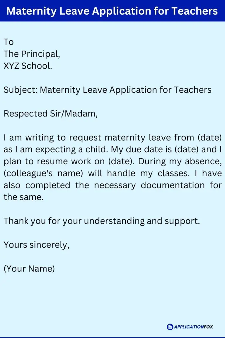 7-samples-maternity-leave-application-for-teachers
